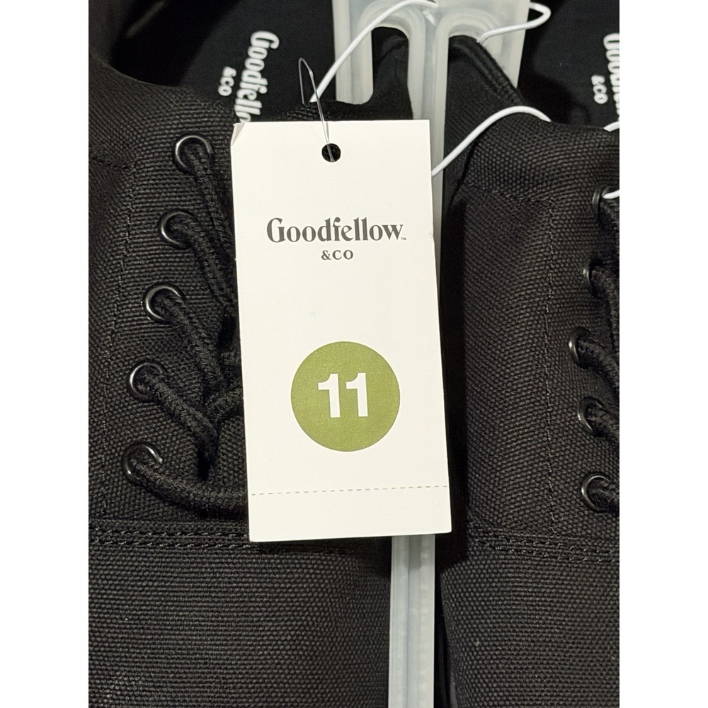 NWT Men's Black Size 11 Goodfellow Shoes (3088) - Picture 4 of 7